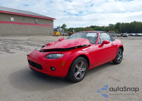 2006 Mazda Mx-5 Touring из США, поврежденный, VIN JM1NC25F760122210